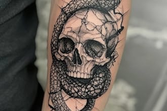 design a professional japanese tattoo design