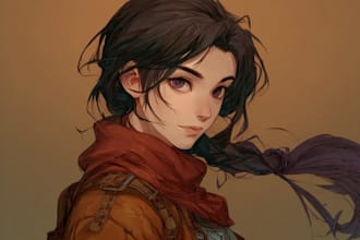 do semi realistic character design