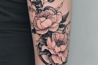 make old school style tattoo design