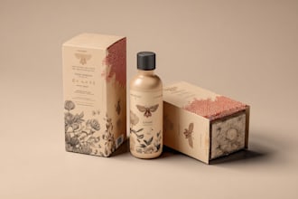do shipping box design,  mailer box with 3d mockup