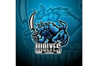 do make an modern wolf logo