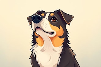 draw a cartoon animal for you
