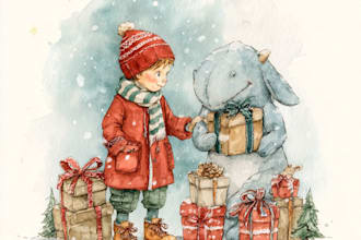 create festive holiday christmas design illustration