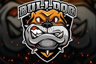 awesome bulldog logo for your business