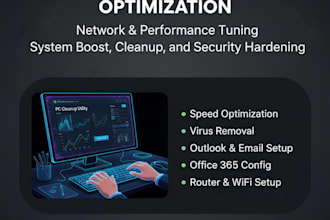 provide expert remote IT support to fix windows, mac, software n printer issues