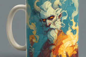 make a awesome mug designs