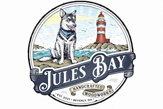 design high quality dog logo