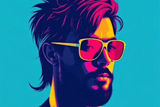 create your photo into awesome wpap pop art