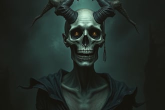 draw a custom dark surrealism for apparel