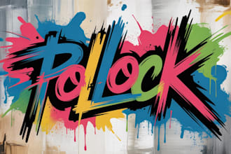 do illustration expressionism mural art, graffity, abstract
