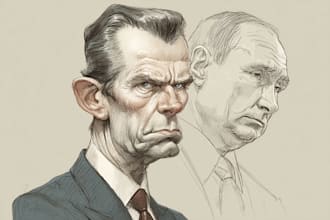 create editorial cartoons for newspapers or magazines