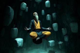 turn your photo into a magical fantasy wizard portrait