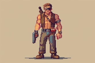 draw a character for your pixel art game