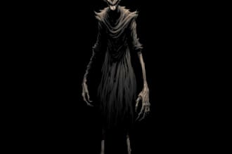 draw a horror and fantasy horror character art