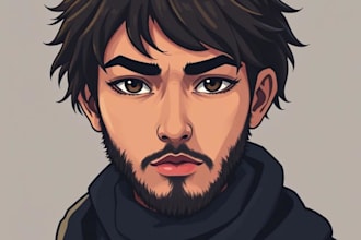 create high quality portrait pixel art