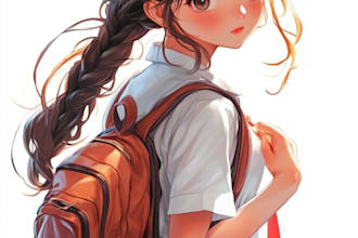 anime character, fanart, and original character