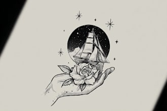 make a unique tattoo design for you