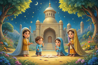 bringing islamic children stories to life with illustrations
