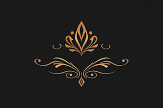 design elegant logo, feminine and luxury