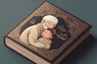 design professional arabic and islamic book cover