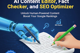 be your expert al content editor, fact checker, and SEO optimizer