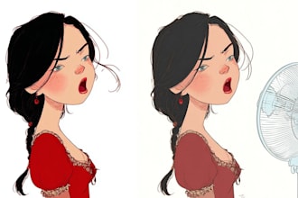 a fan art of a character