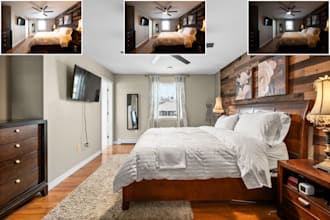 edit real estate photos with hdr and flash blend