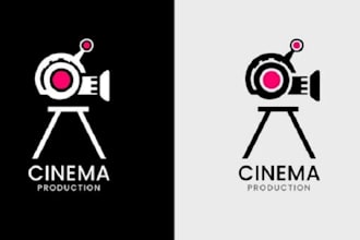design a movie film production logo design
