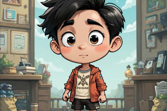fun, creative, and personalized cartoon art