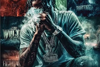 design a mixtape, single, ep, album cover art