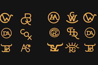 design cattle brand, ranch western logo