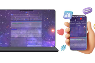 create a smooth and amazing website which will be best for typing and ui