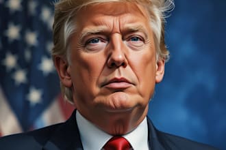 create  bold commentary in color political satire illustrations