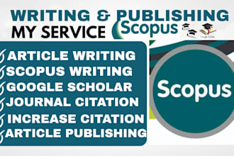 write, edit, format and publish in scopus q1,q2,q3, google scholar ssci journals