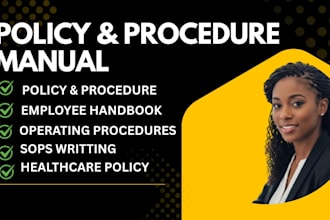 create complete home care or group home policy and procedure manual with license