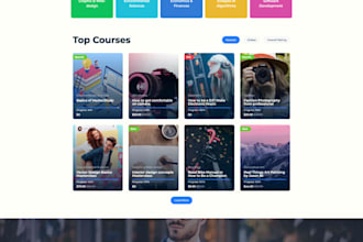develop education website design