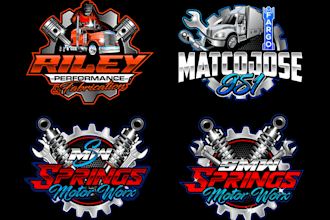 do design automotive, auto repair and auto dealership logo