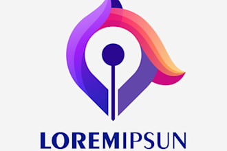 create commercial video of brand advertising logo