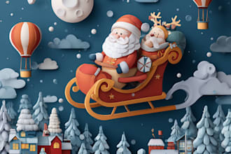 design christmas card, greeting card, holiday invitations, party poster design
