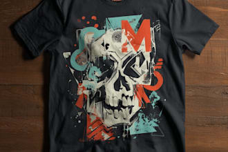 do custom typography tshirt, graphic t shirt design