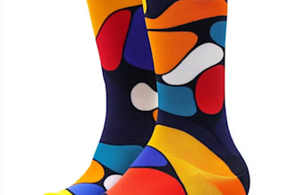 make a custom and pattern socks design