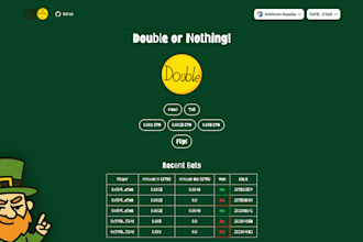 develop a secure and trustless gamble dapp on ethereum
