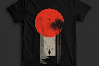 do custom typography t shirt and graphic t shirt design