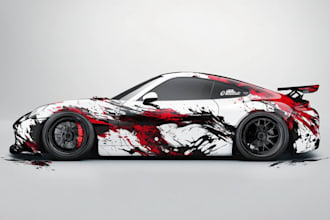 professional vehicle wrap design, car wrap