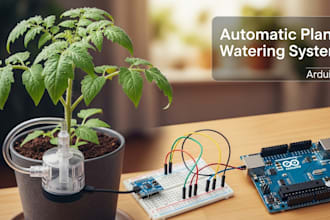 create modeling and design of automatic plant watering system using arduino