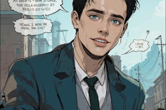 character driven comics crafted for your story