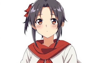 create anime and manga character illustration