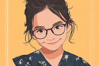 draw cartoon disney portrait