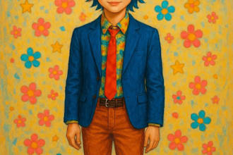 draw your portrait in anime or manga style