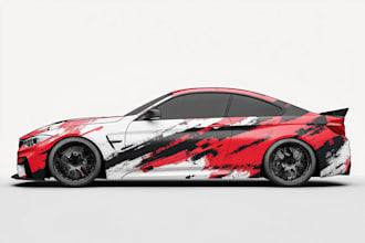 professional car wrap design, van wrap design and car wrap